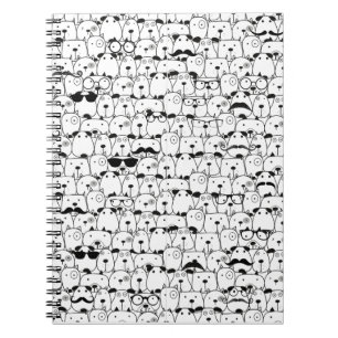 Cute Puppy Dogs Notebook