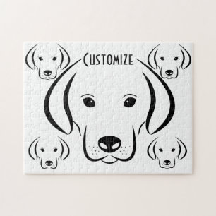 Cute Puppy Face Thunder_Cove Jigsaw Puzzle