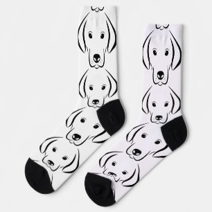 Cute Puppy FaceThunder_Cove Socks