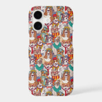 Cute Puppy Fashion Pattern