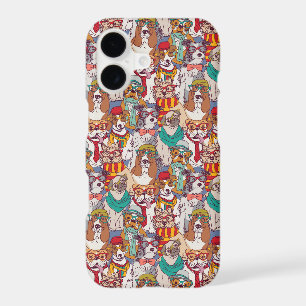 Cute Puppy Fashion Pattern