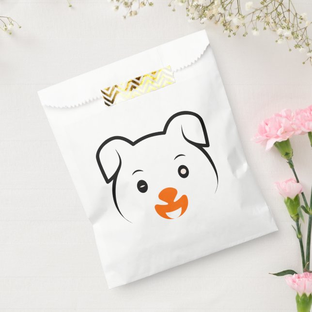 Cute Puppy Favour Bag (Sealed)
