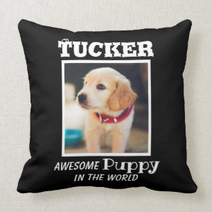 Cute Puppy Golden Retriever Cushion