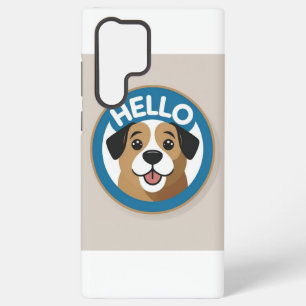 Cute Puppy “Hello” Mobile Case