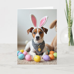 Cute Puppy Holiday Season Card