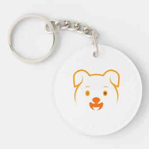 Cute Puppy Key Ring