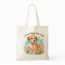 Cute Puppy Little Paws Big Love