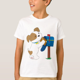 Cute Puppy Mail T-Shirt