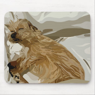 Cute puppy mouse pad