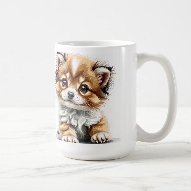 Cute Puppy Mug cup (Right)