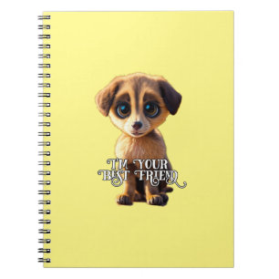 Cute puppy Notebook 