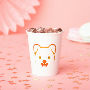 Cute Puppy Paper Cups