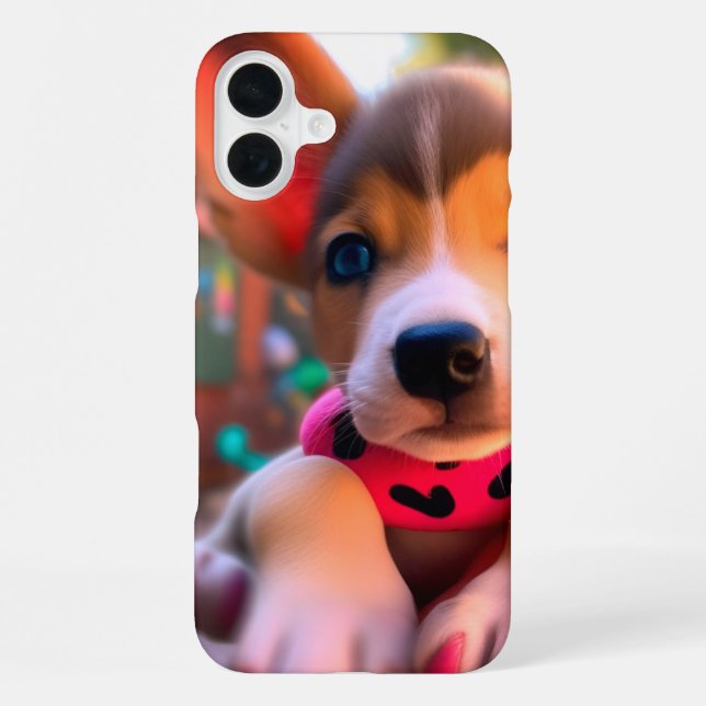 Cute Puppy Phone Case (Back)