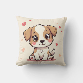 cute puppy pillow