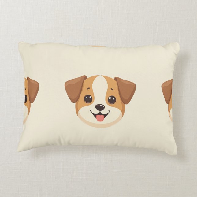 cute puppy pillow (Back)
