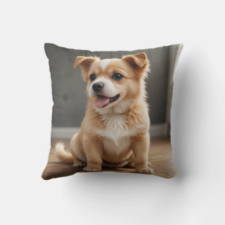 Cute puppy pillow cushion