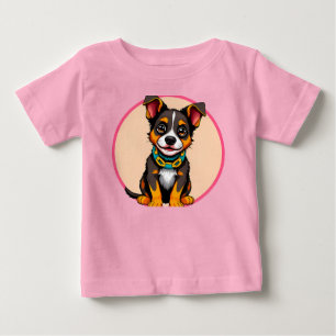 🌸 Cute Puppy Playful Joy Soft Baby Style 🌸 T-Shirt