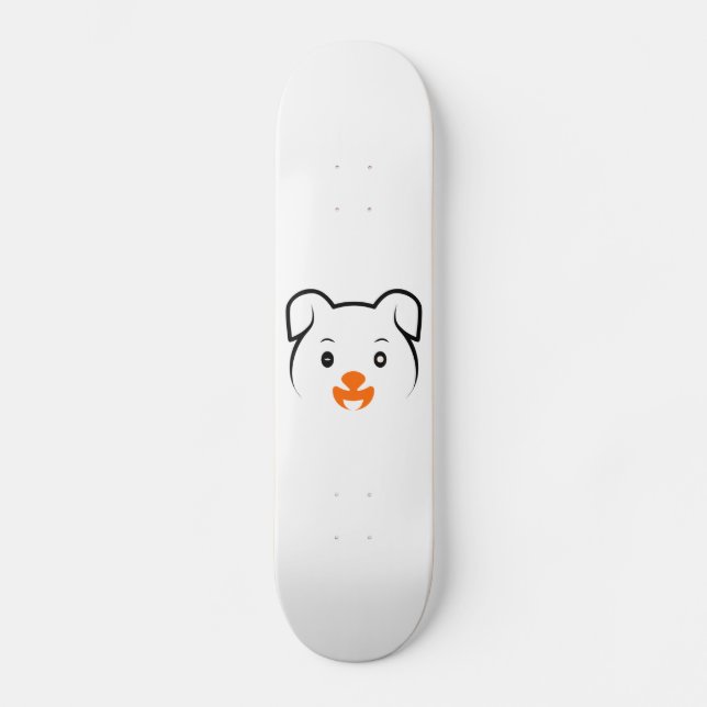 Cute Puppy Skateboard (Front)