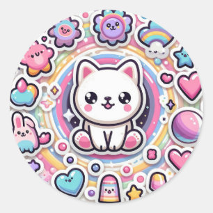 Cute puppy sticker