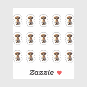 Cute puppy Sticker 