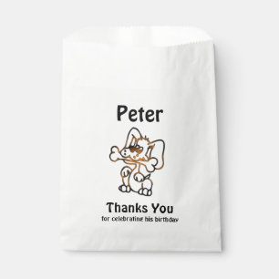 Cute Puppy Thank you Favour Bag