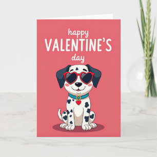 Cute Puppy Valentines Day Card