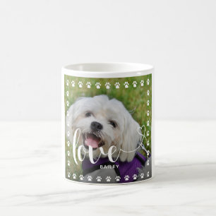 Cute Puppy Valentines Day Pet Puppy Dog Photo Coffee Mug