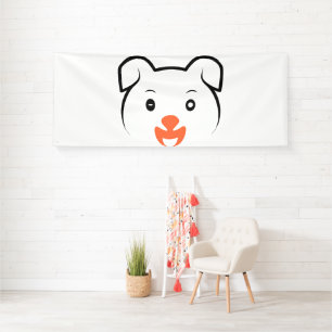 Cute Puppy Wink Banner
