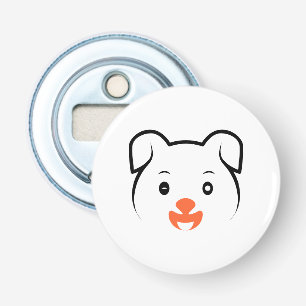 Cute Puppy Wink Bottle Opener