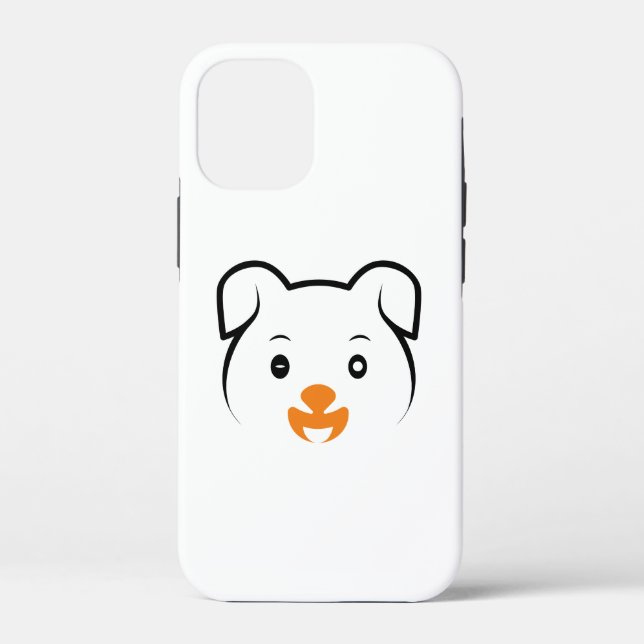 Cute Puppy Wink Case-Mate iPhone Case (Back)