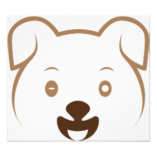 Cute Puppy Wink Photo Print