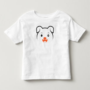 Cute Puppy Wink Toddler T-Shirt