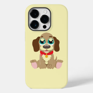 Cute Puppy With Beautiful Eyes Case-Mate iPhone 14 Pro Case