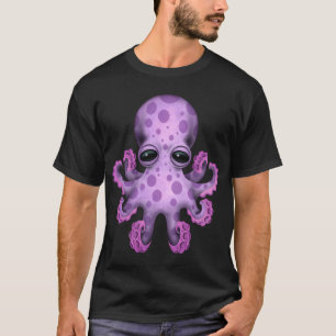 Cute Purple Baby Octopus T-Shirt