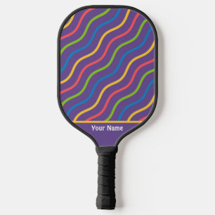 Cute Purple Brick Exercise Pro Pickleball Paddle
