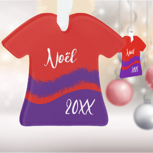 Cute Purple Dress Ornament