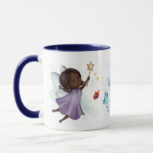 Cute Purple Fairy All Wishes Are Granted Mug