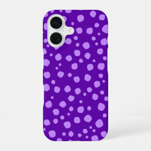 Cute Purple iPhone 16 Case