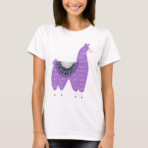 Cute Purple Llama T-Shirt