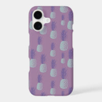 Cute Purple Pineapple Pattern