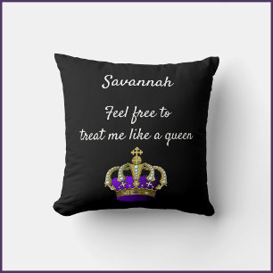 Cute Queen Crown For Her Cushion