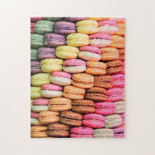 Cute Quirky Colourful Macaroons Jigsaw Puzzle