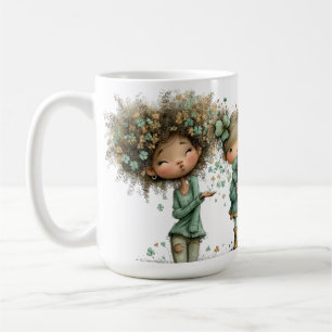 CUTE QUIRKY LITTLE IRISH GIRLS  COFFEE MUG