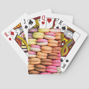 Cute Quirky Macaroons Playing Cards