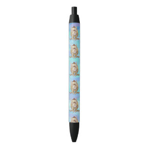 Cute Rabbit Animal Parade Black Ink Pen