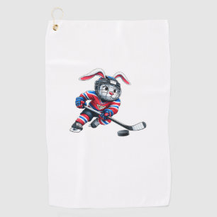 Cute Rabbit Boys Kids Men T-Shirt Golf Towel