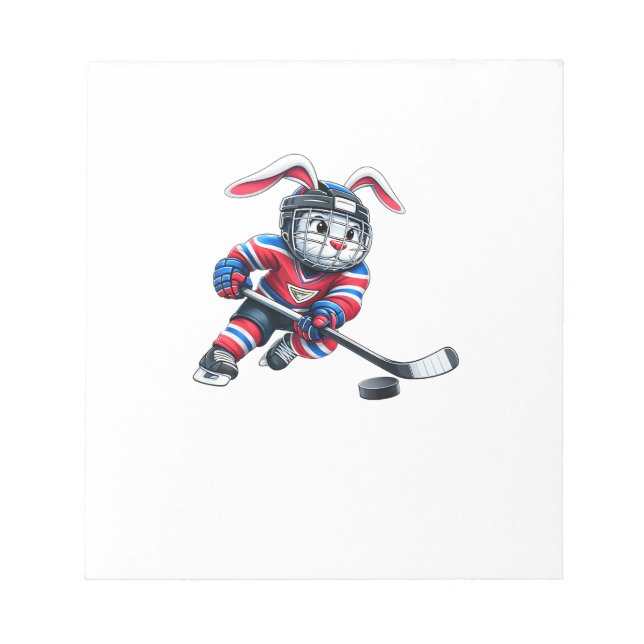 Cute Rabbit Boys Kids Men T-Shirt Notepad (Front)