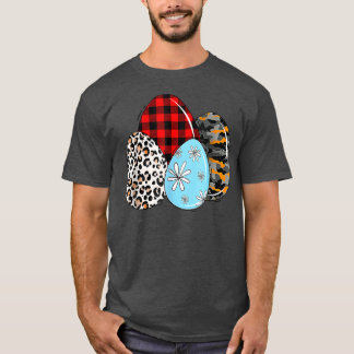 Cute Rabbit Bunny Face Leopard Glasses Headband Ea T-Shirt