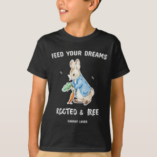 Cute Rabbit Carrot Lover T-Shirt Feed Your Dream