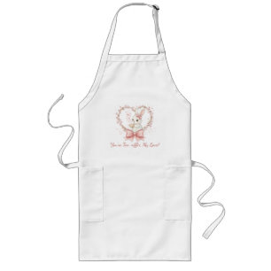 Cute Rabbit Cooking Apron - Personalized Chef Gift